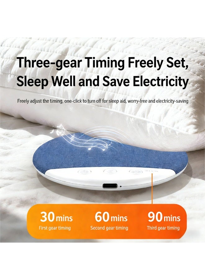Pillow Bluetooth Speaker Bedside Sleeping music player High-fidelity sound quality Sleep Sound Machine White Noise for Improved Sleep - Sleep Aid Speaker Type C USB recharge No headphones are needed. - Image 2